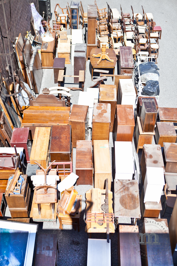 Wowsa - that's a whole lotta dusty furniture!