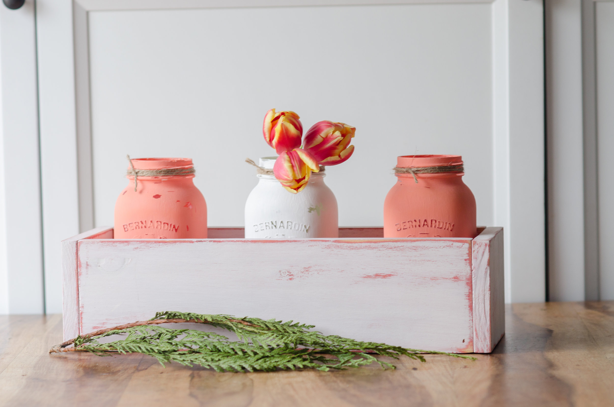 Table Box and mason jar workshop with Miss Mustard Seed's Milk paint! Friday March 10th, 2-4:30pm