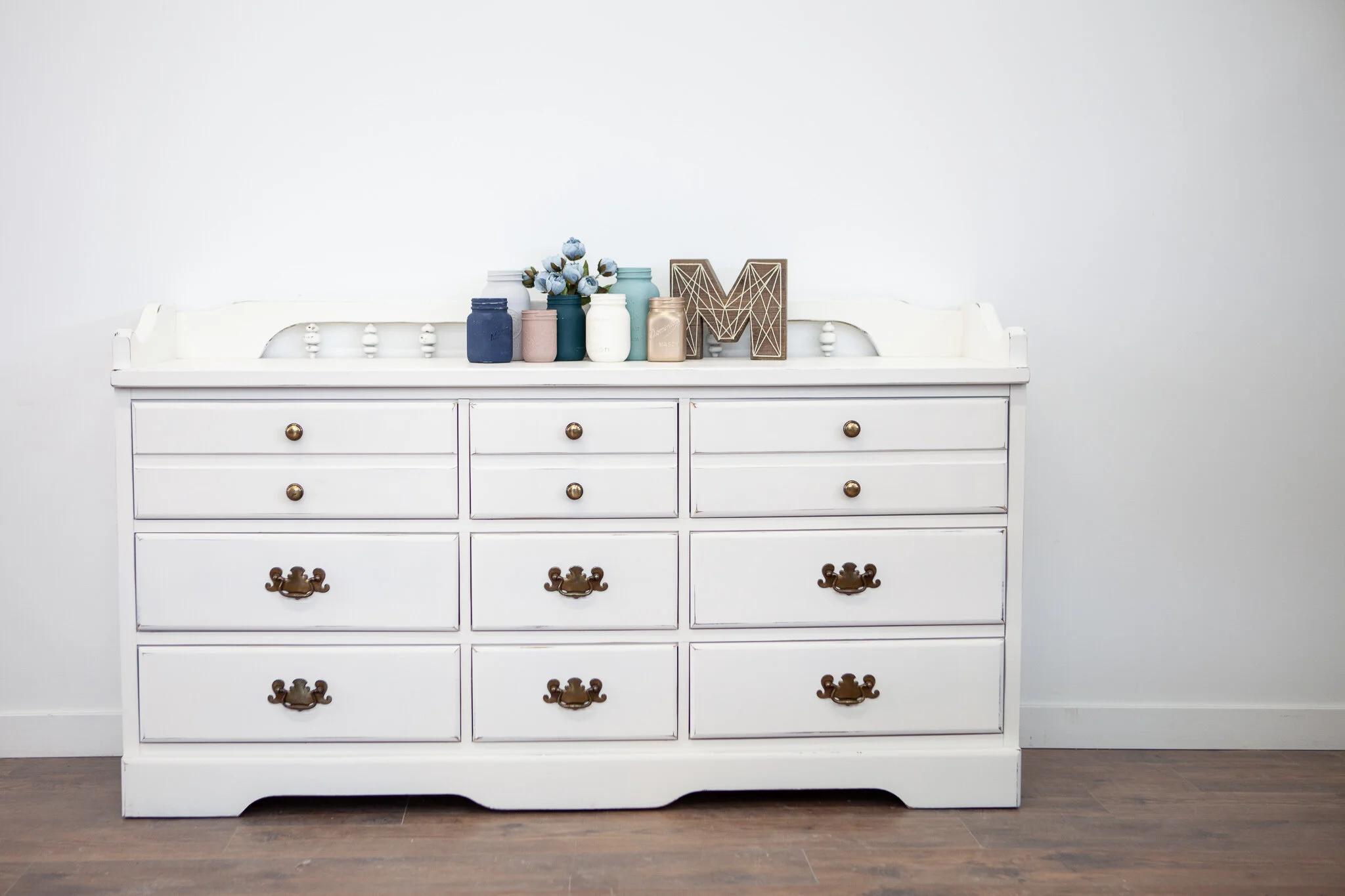 Sophia Long Low Dresser / Change Table — Mango Reclaimed