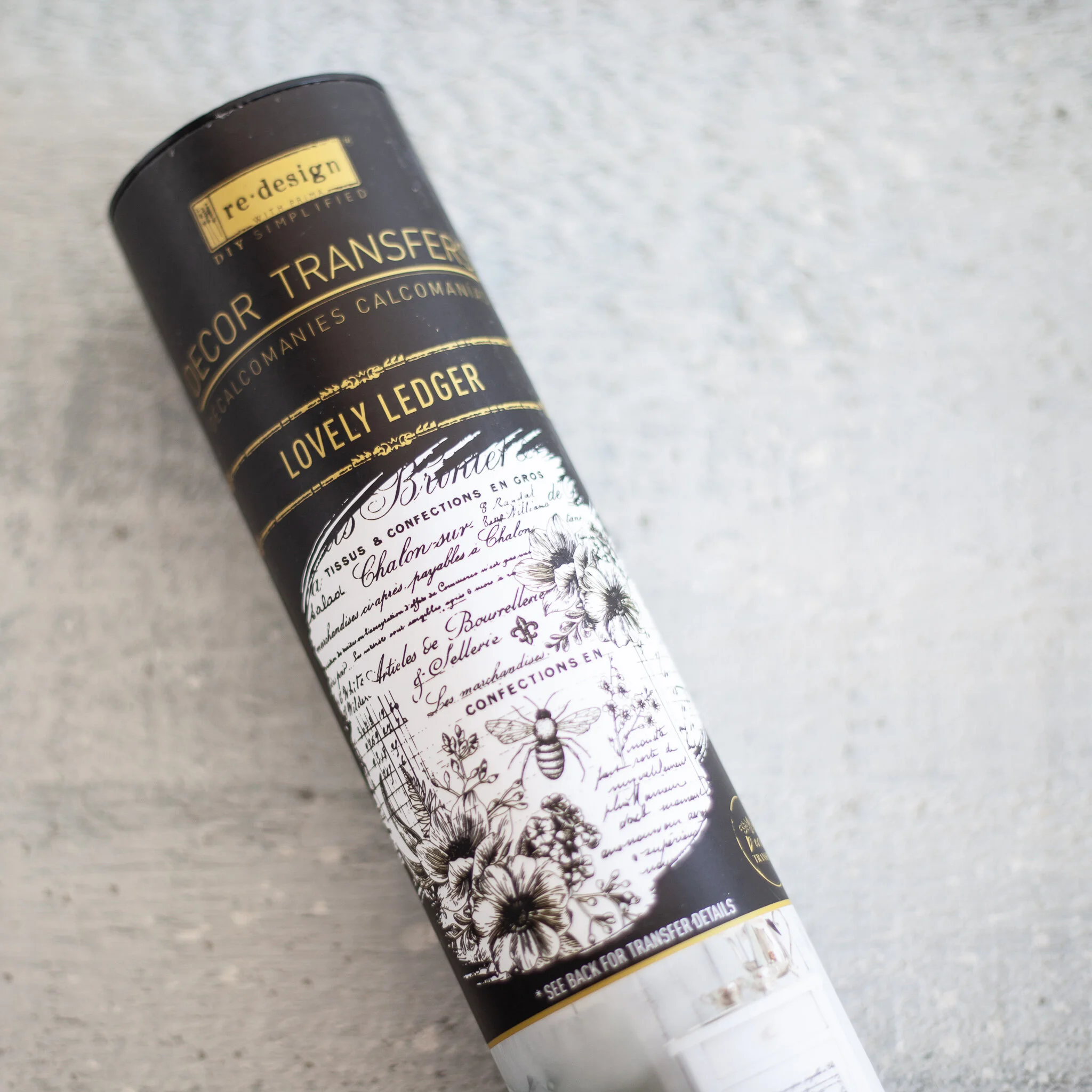 Lovely Ledger - Decor Transfer