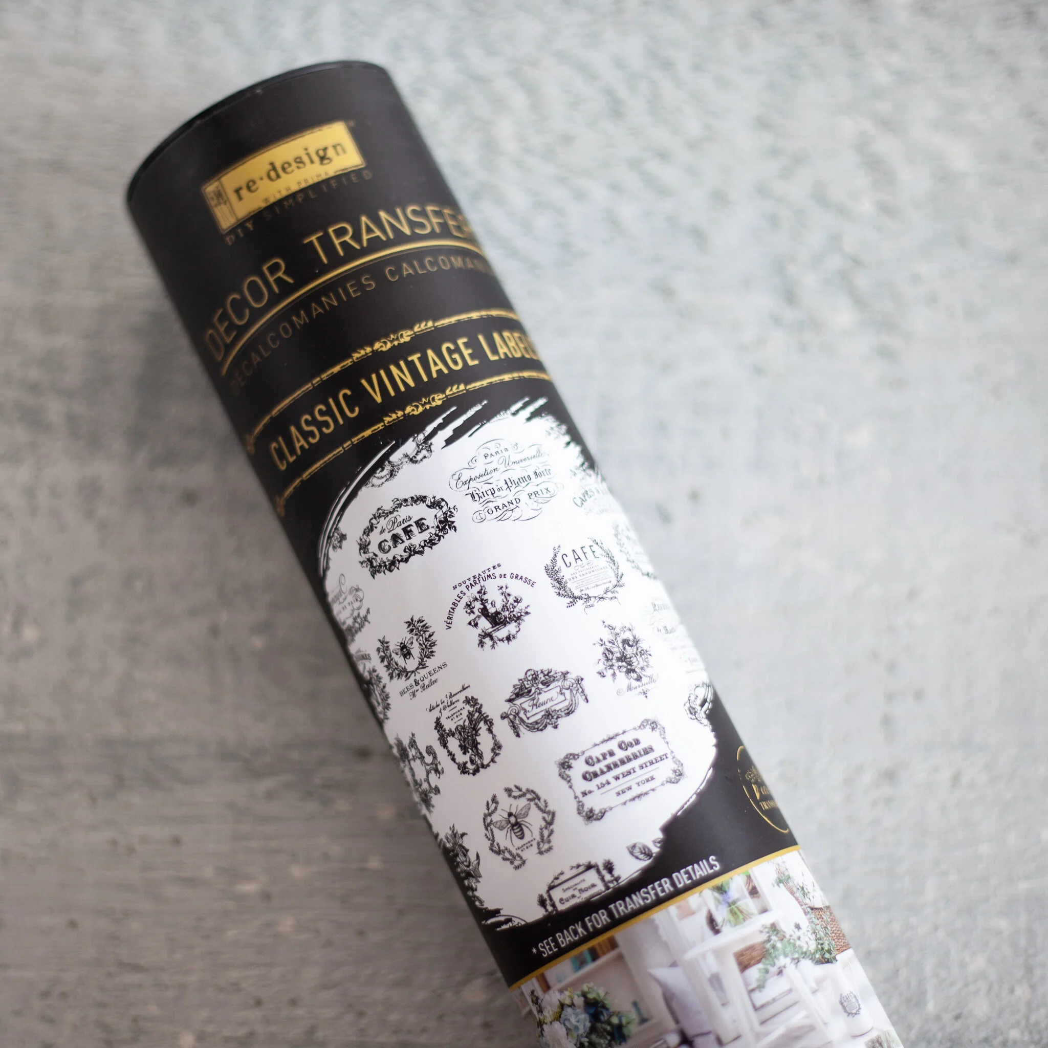 Classic Vintage Labels - Decor Transfer