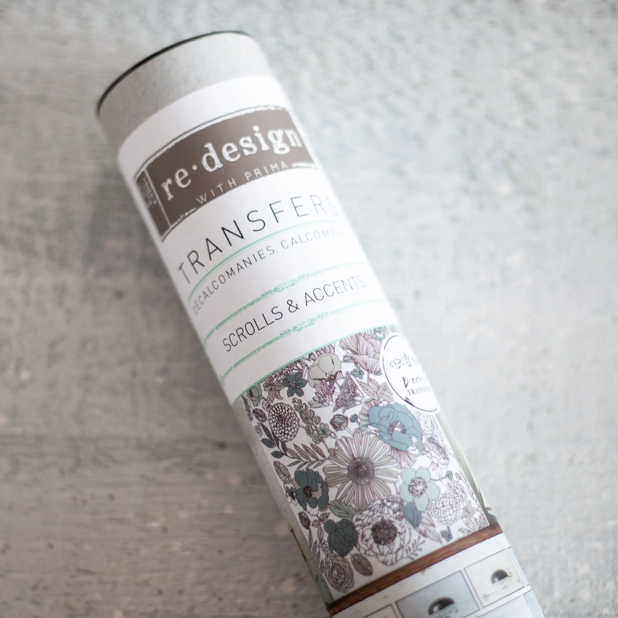 Scrolls and Accents - Decor Transfer