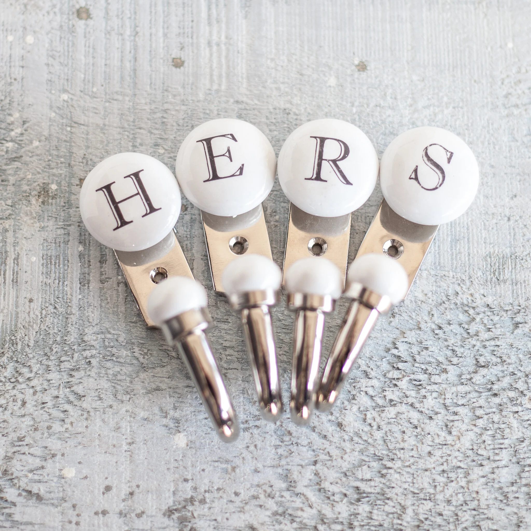 Alphabet Hooks (All Letters Available) — Mango Reclaimed