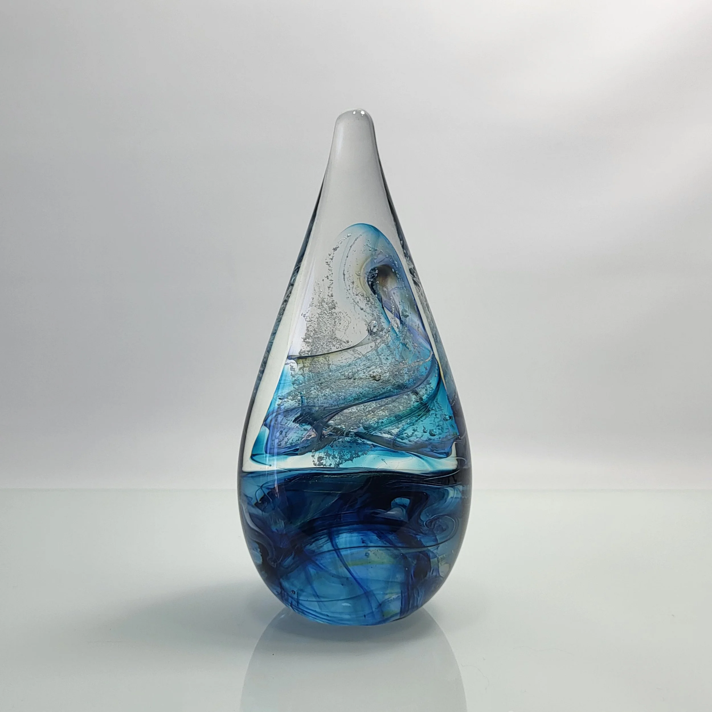 "Rolling Ocean" standing sculpture