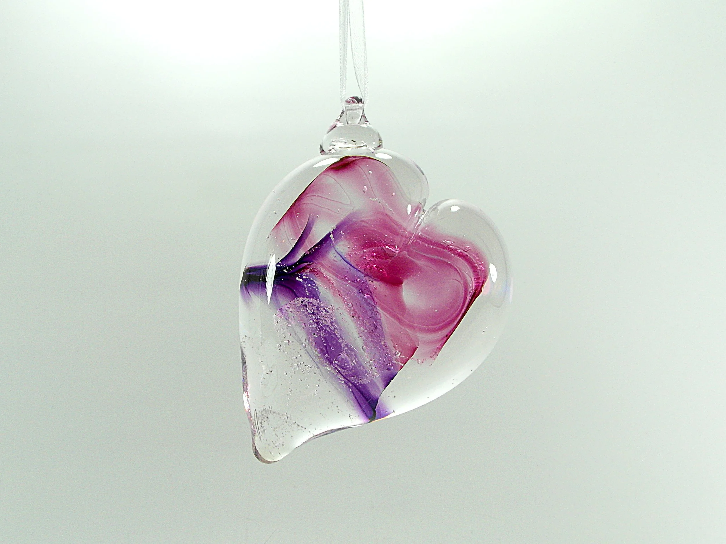 "Heart String" hanging ornament