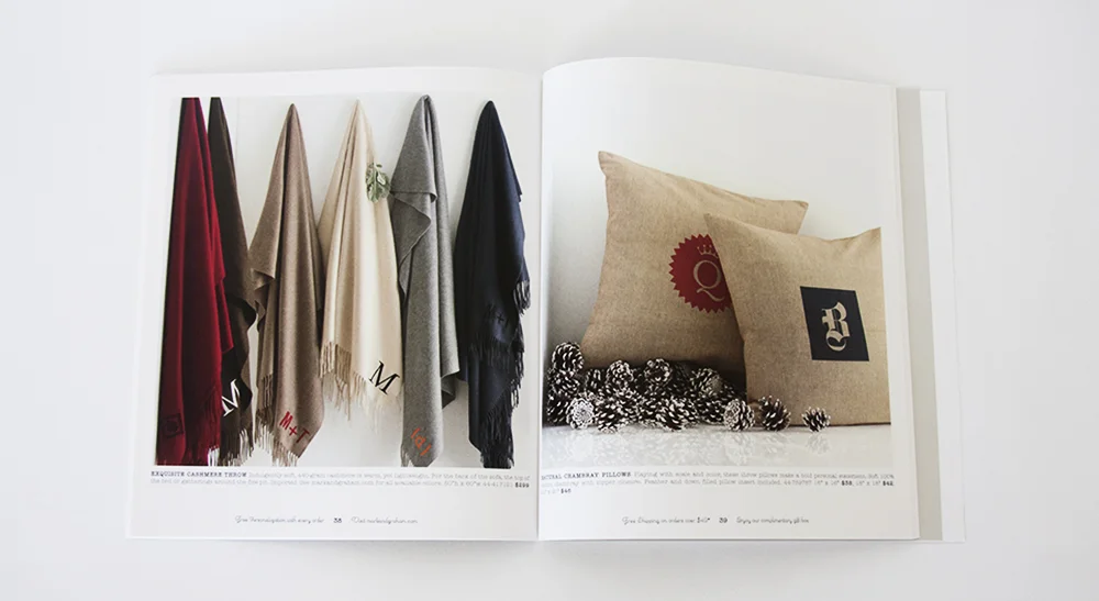 Inside Mark & Graham Catalog Design - Morla Design X KLN Design