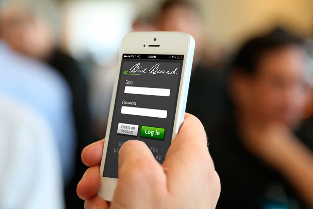 Bid Board App User Experience - KLN Design