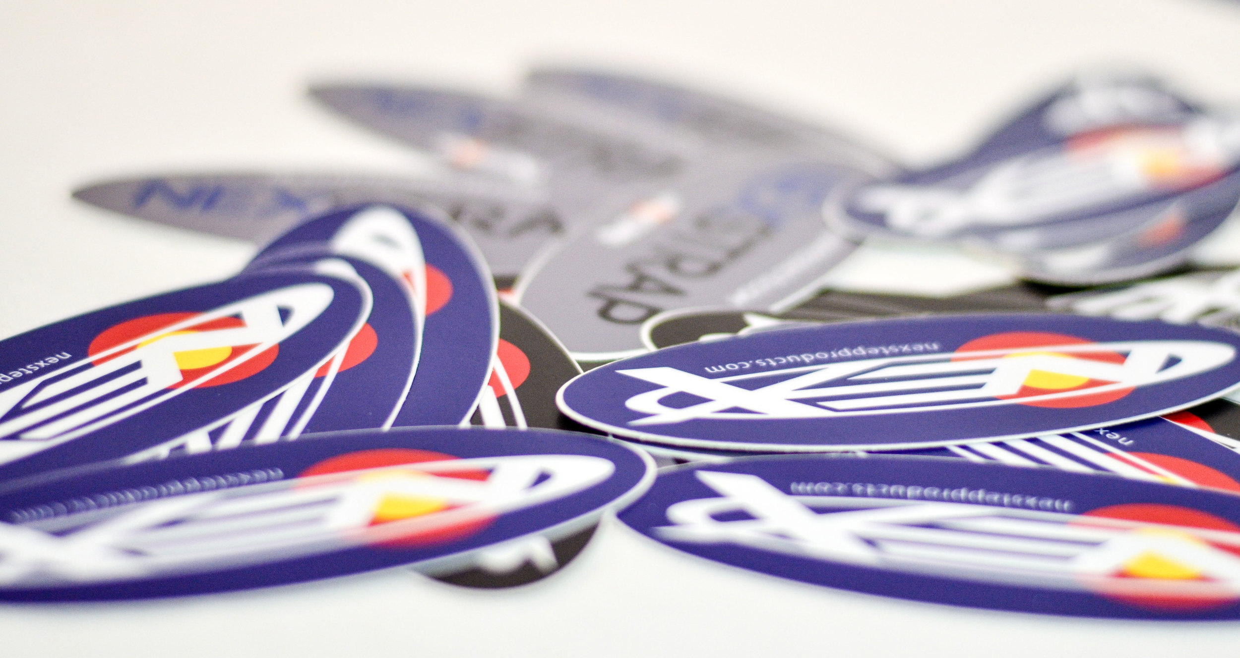 Nexstep Branding - Sticker Design - KLN Design