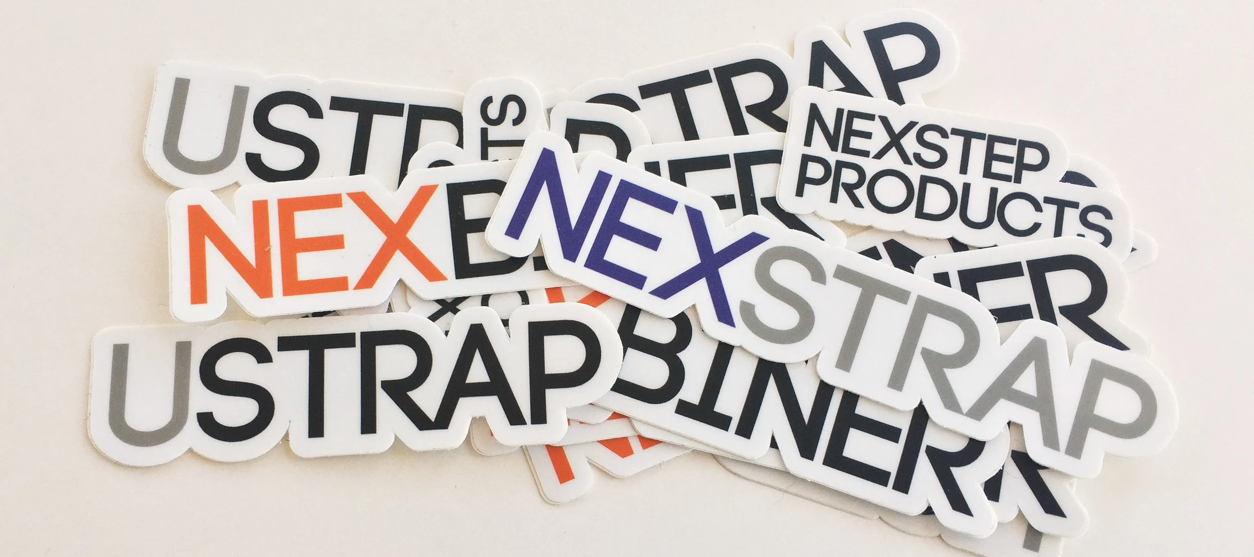 Nexstrap Branding - Sticker Designs - KLN Design