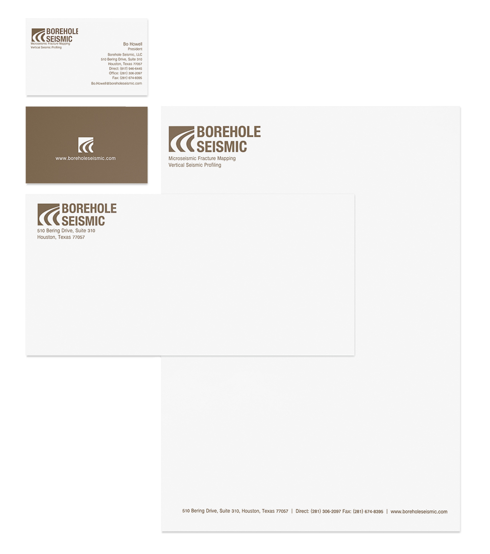 Borehole Seismic Marketing Materials Design - KLN Design
