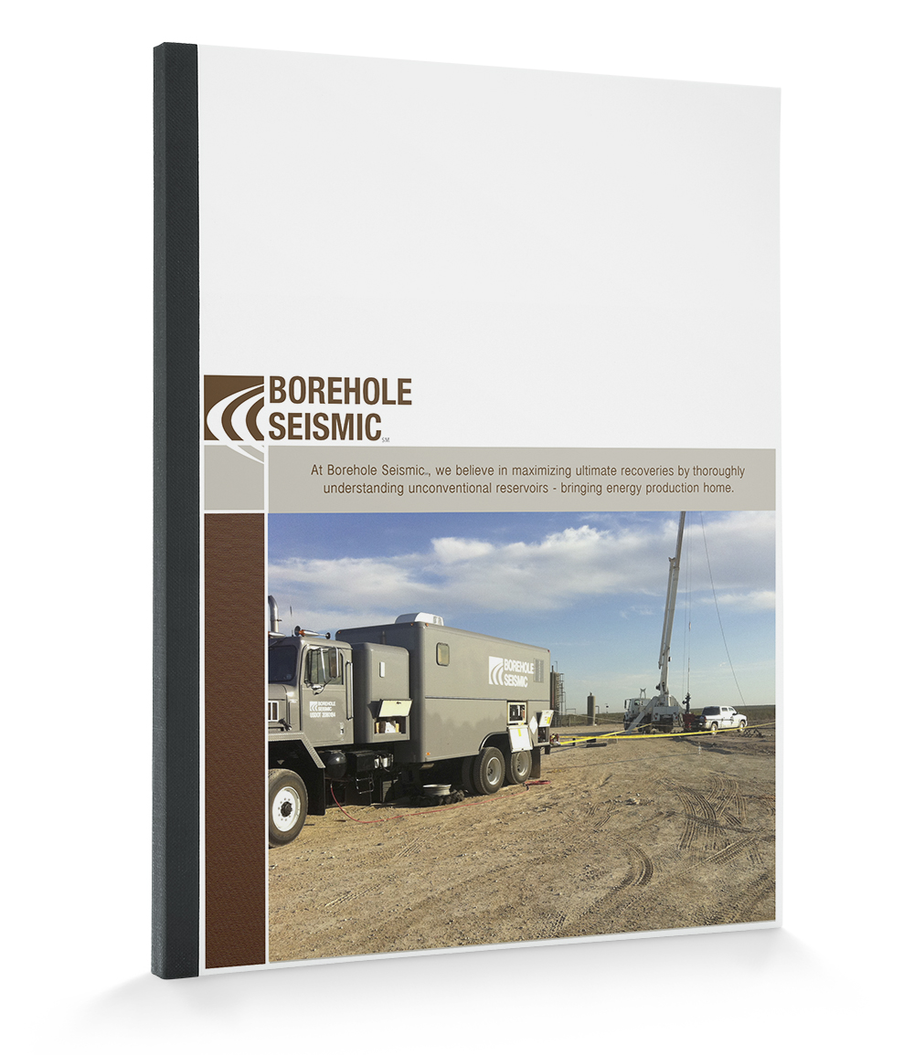 Borehole Seismic Brochure Design - KLN Design