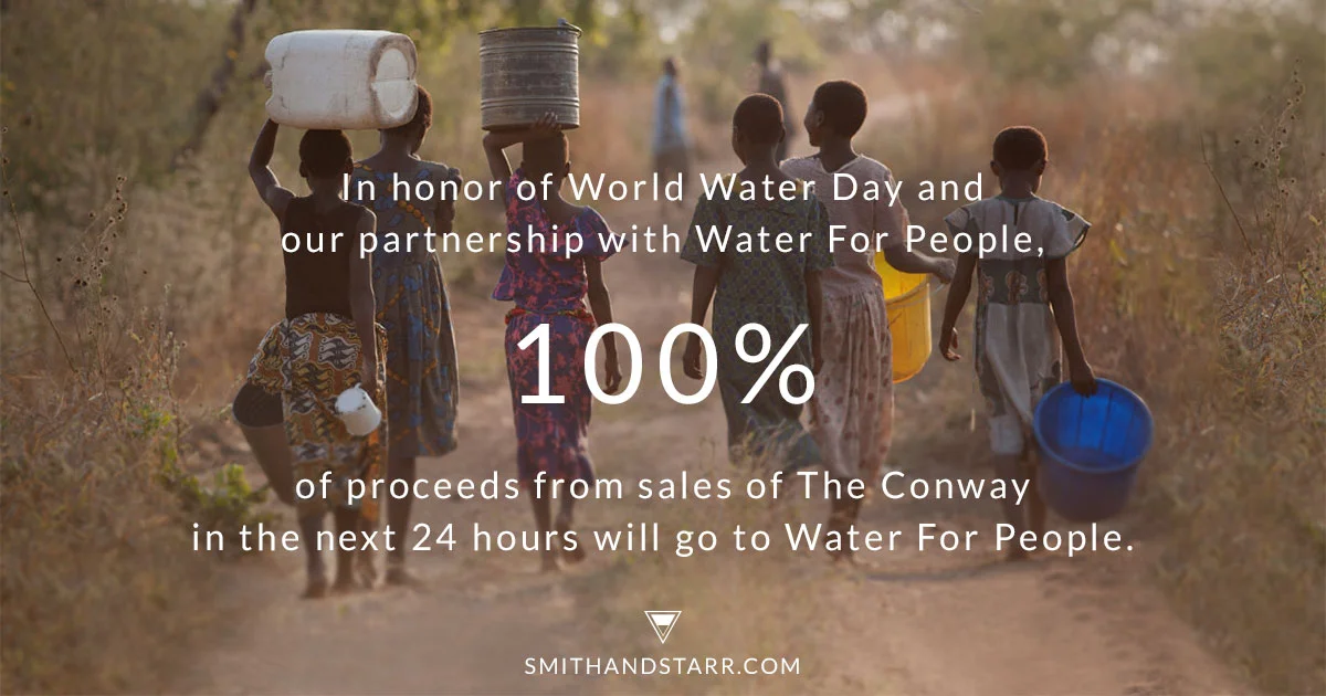 Smith and Starr World Water Day Banner Design - KLN Design