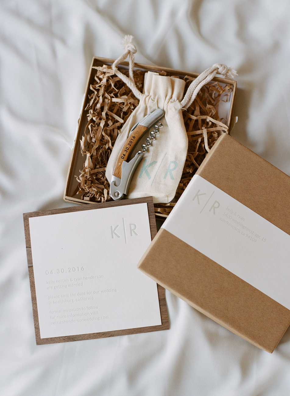 Wedding Guest Gift Packaging Design - KLN Design
