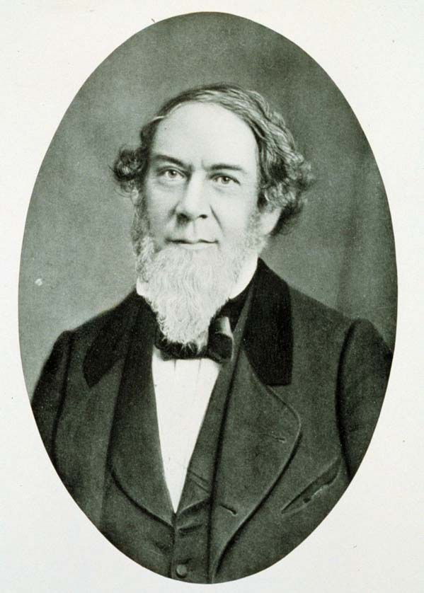 Alexander Dallas Bache, the first President of Central High School. Image from the National Oceanic and Atmospheric Administration Archives.