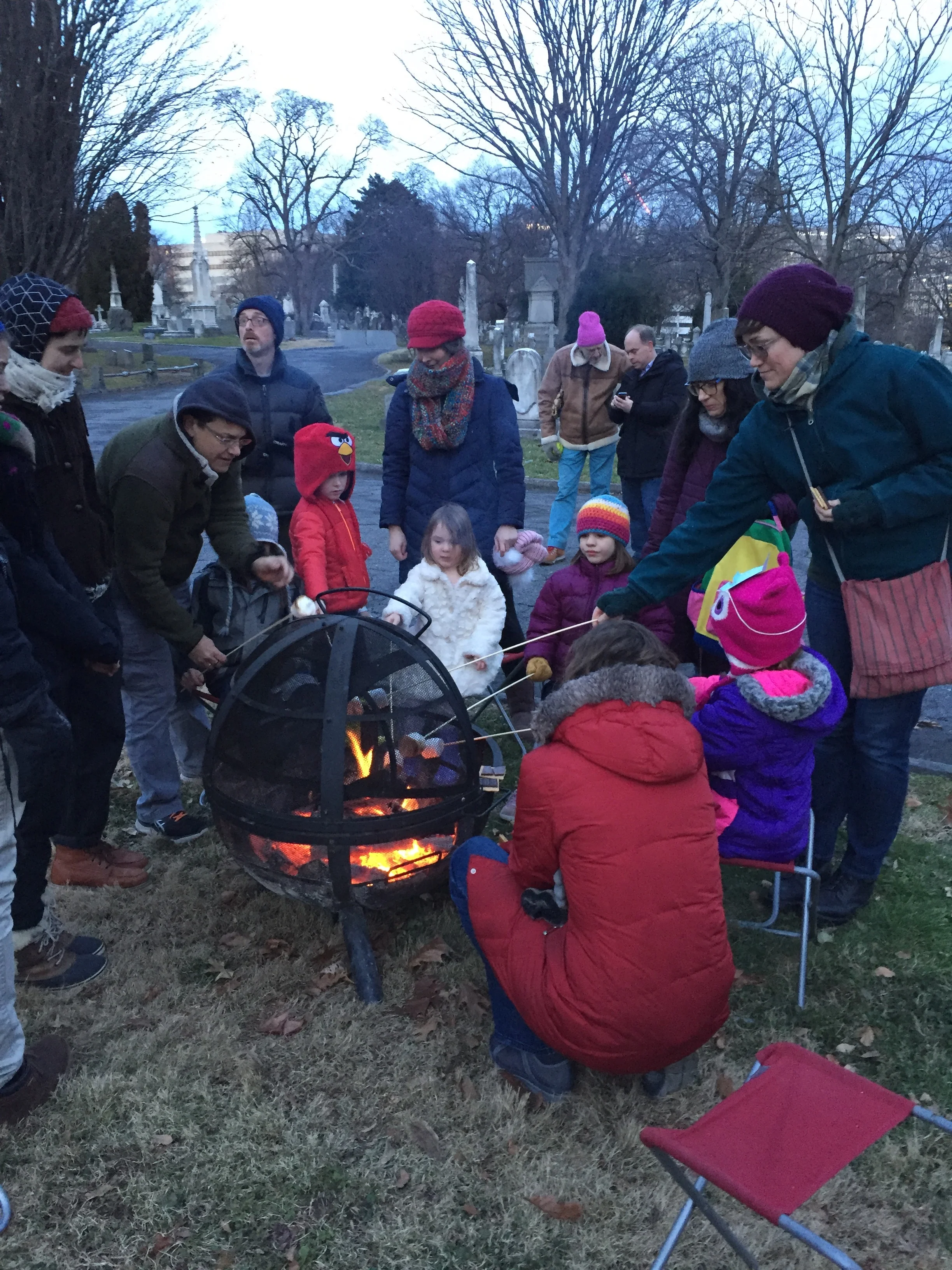 What's better than birding? Birding + s'mores!