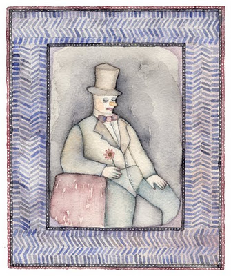 Red Valentine , 2011 watercolour on paper