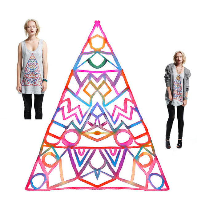 L ove Triangle tank for Something Else, Spring 2010