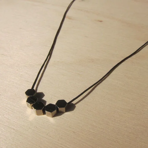 HEXAGON STACKER necklace