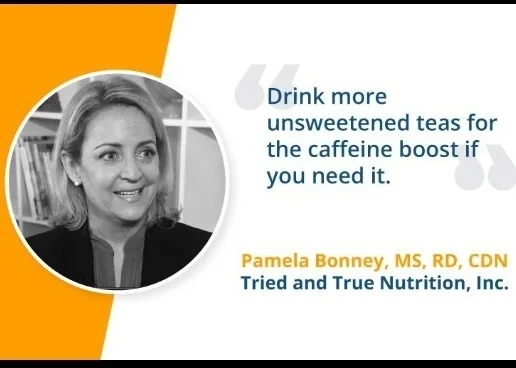 Pam was quoted for her tips on how to break the sugar habit!