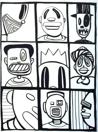 "Nine" Ministers of Funk, Black and White