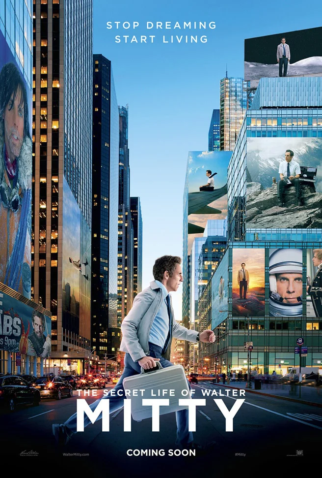 Ben Stiller directs and stars in The Secret Life of Walter Mitty.
