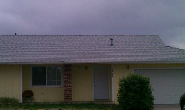 Completed Composition Shingle Roof Project by Ved's Roofing of Yuba City, CA.