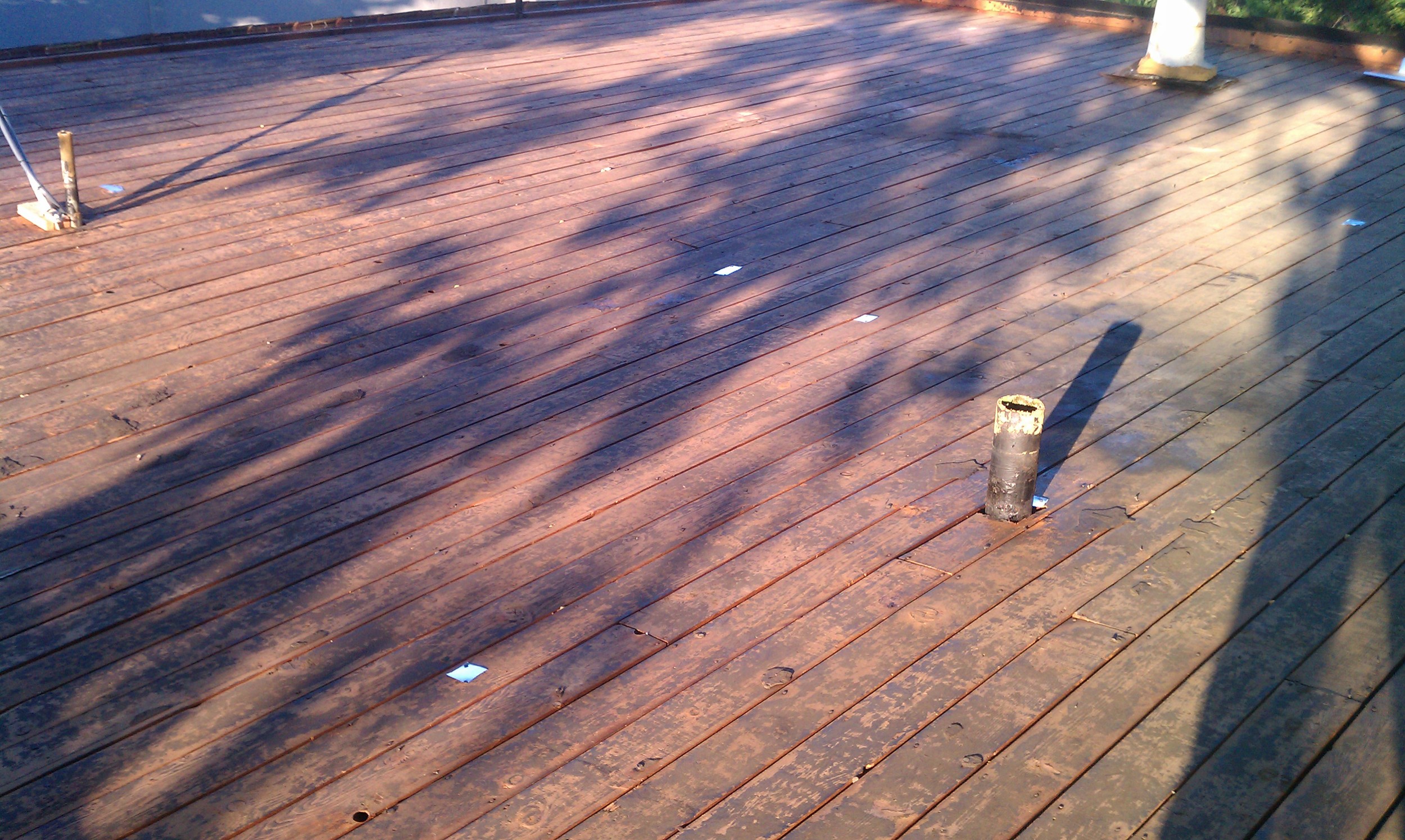 Roof tear off project by Ved's Roofing of Yuba City, CA.