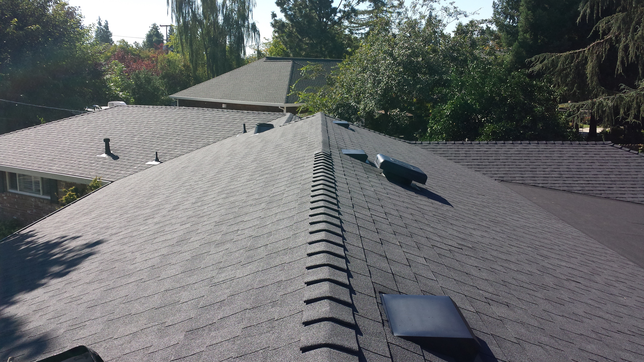 New Roof Commposition Installation