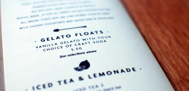 Redesigned menus with custom icons set a playful tone.