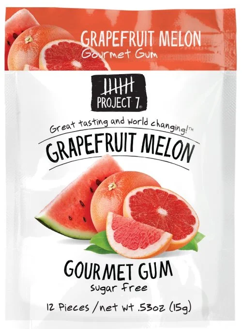 8. Project 7 They make gum and mints and each flavor packet helps something different. This is one of the flavors that I have tried and really like. They have a lot of different flavors. I have seen them sold at Target, Meijer, and Kroger. You can also purchase them in bulk on Amazon. 
