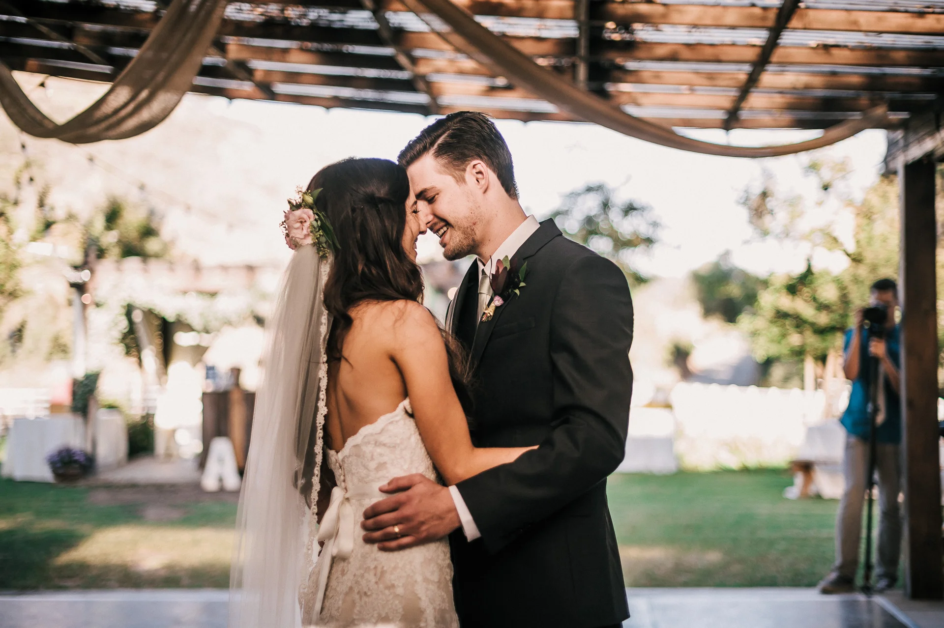 First dance at quail haven farm wedding
