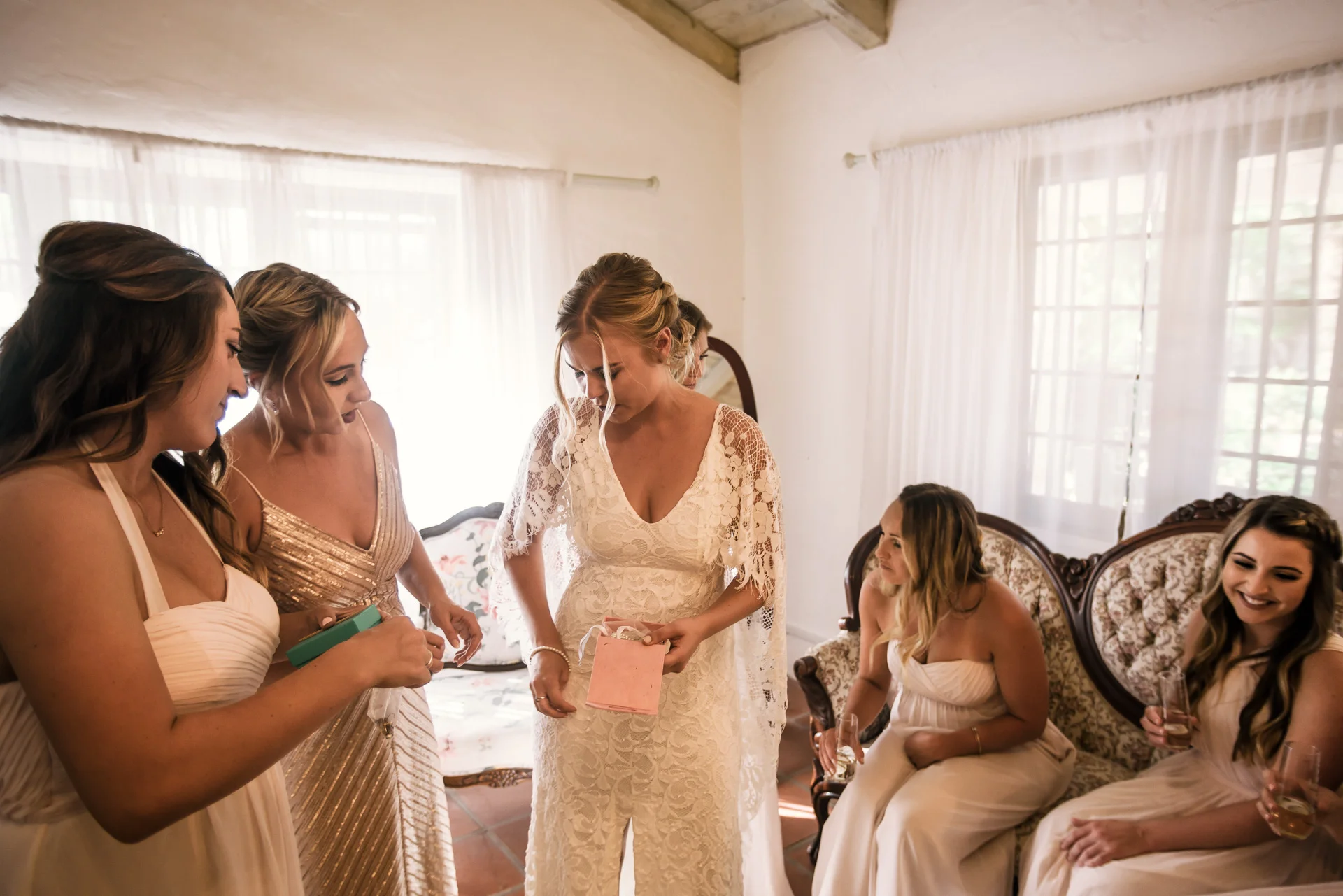 Drew and Christina's charming wedding at the Historic Leo Carril