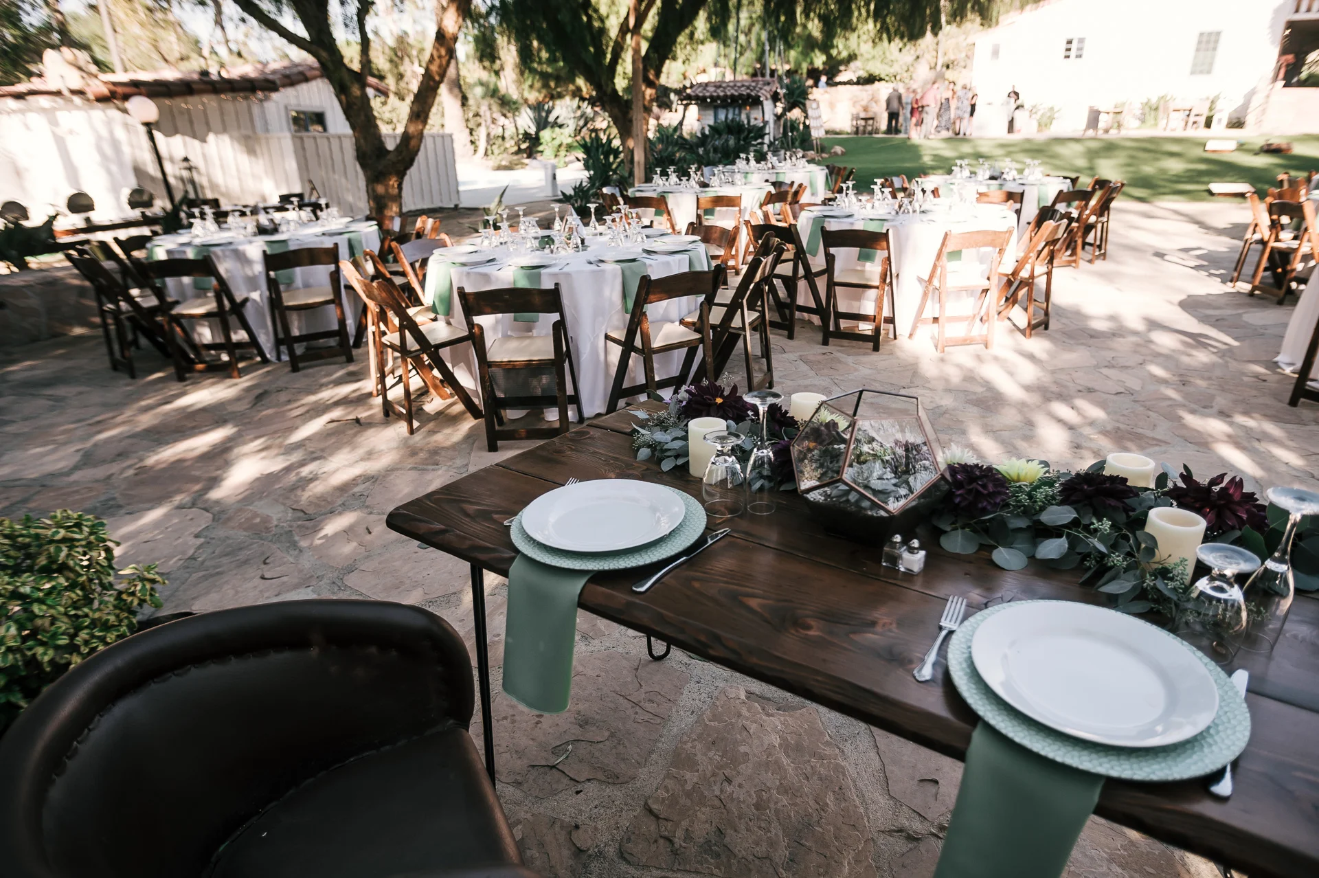 Drew and Christina's charming wedding at the Historic Leo Carril