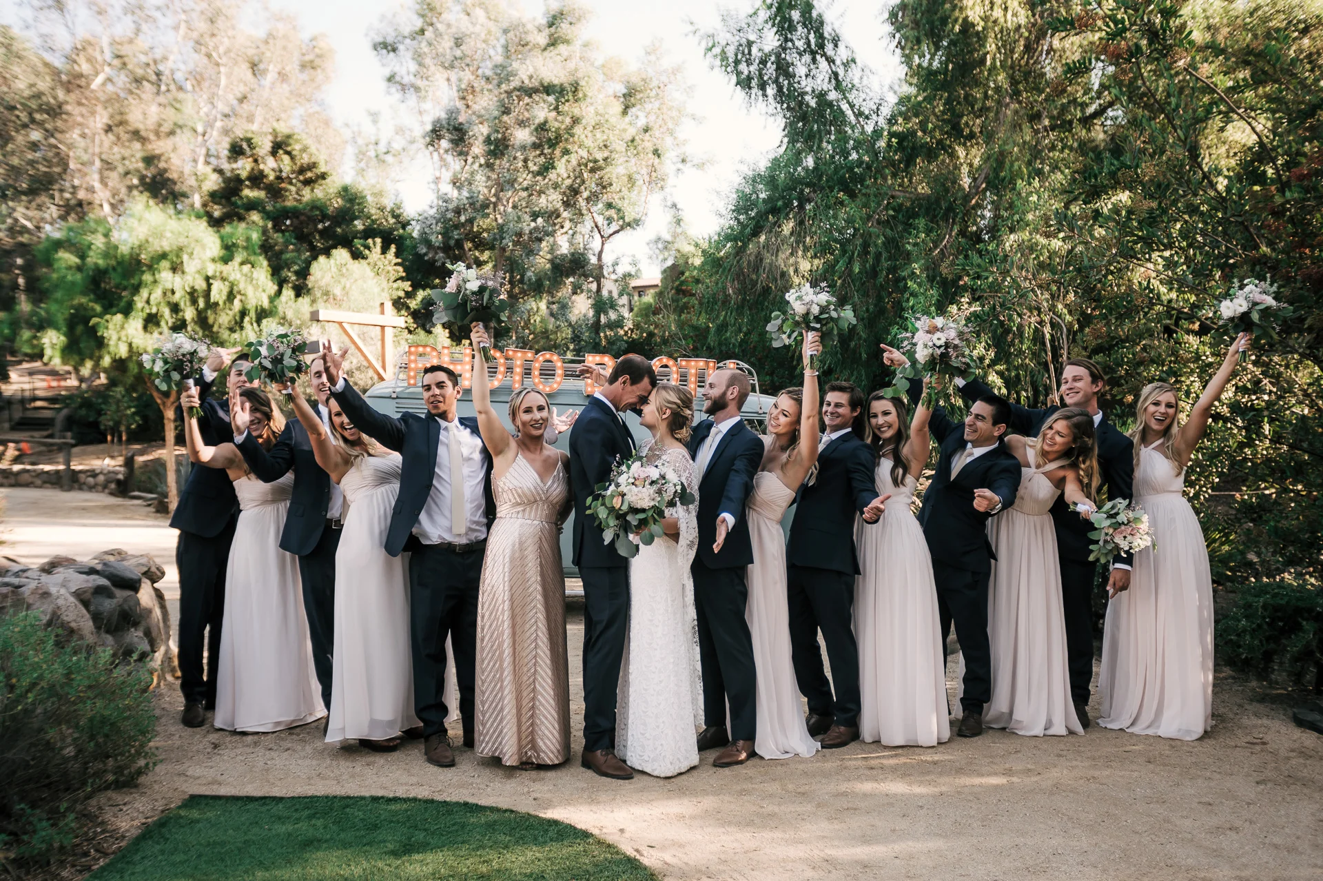 Drew and Christina's charming wedding at the Historic Leo Carril