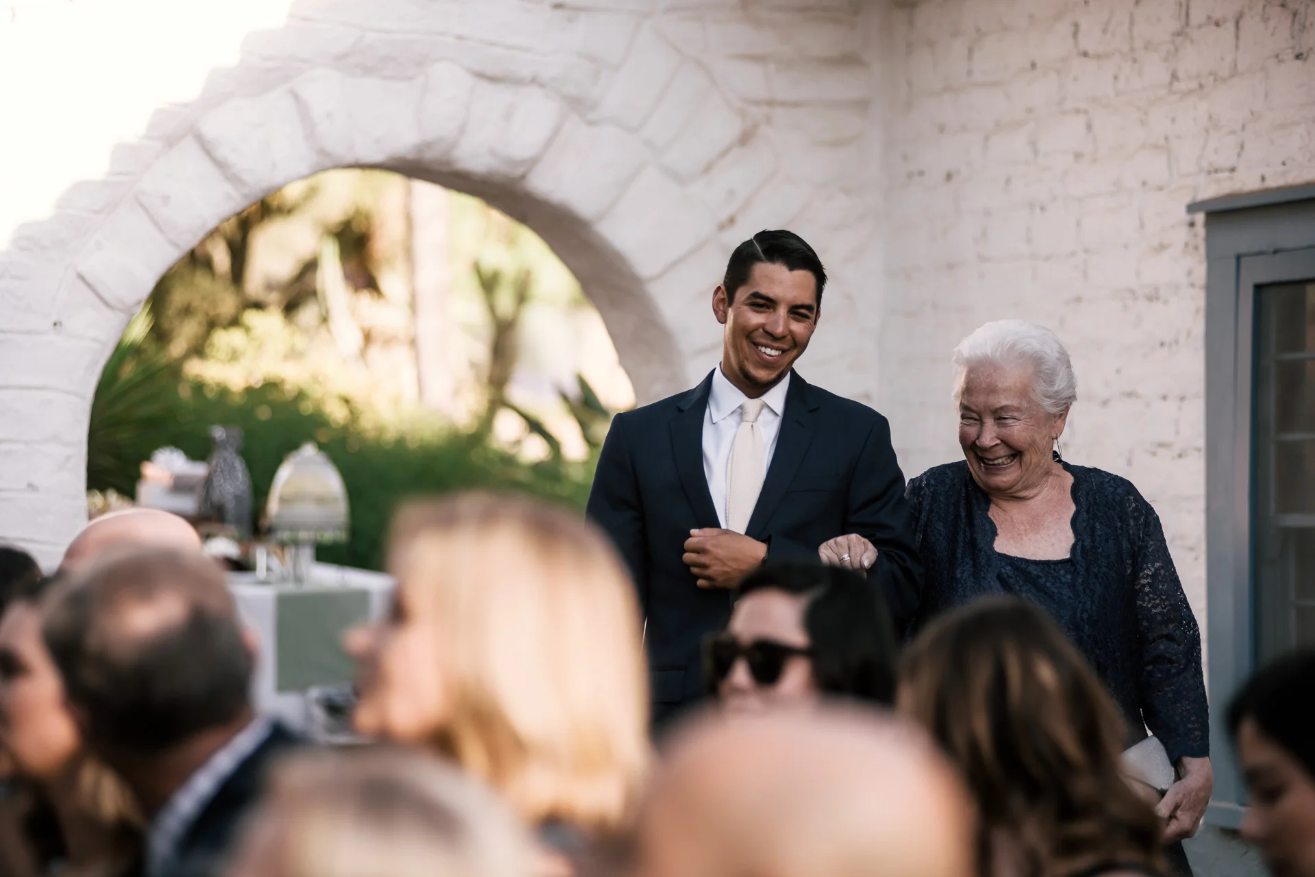 Drew and Christina's charming wedding at the Historic Leo Carril