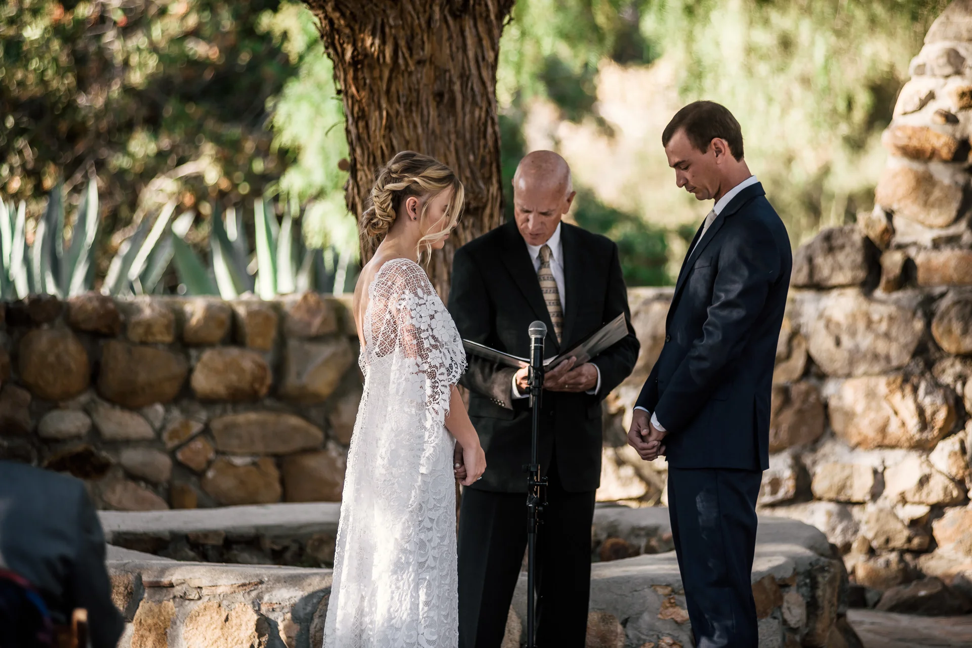 Drew and Christina's charming wedding at the Historic Leo Carril