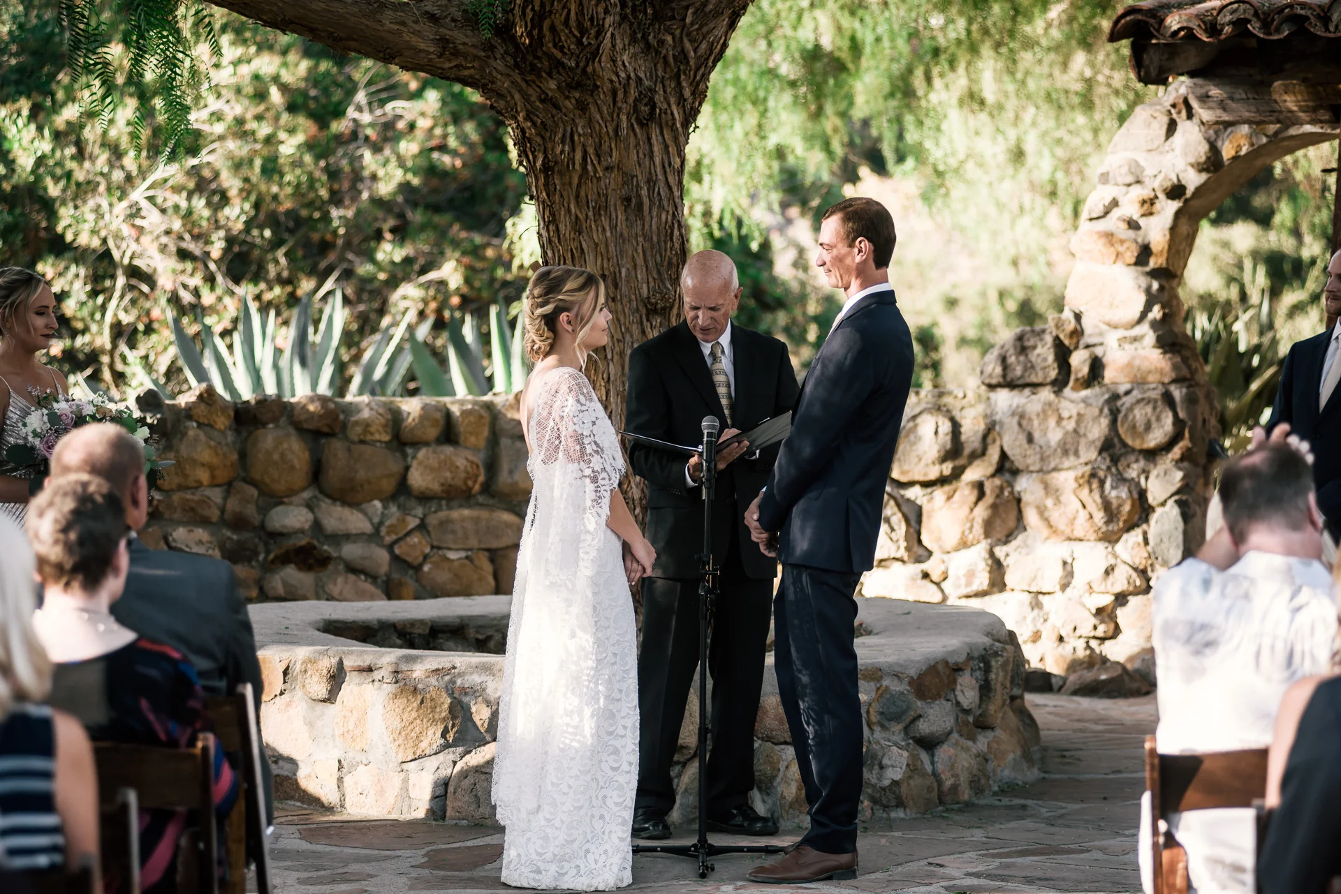 Drew and Christina's charming wedding at the Historic Leo Carril