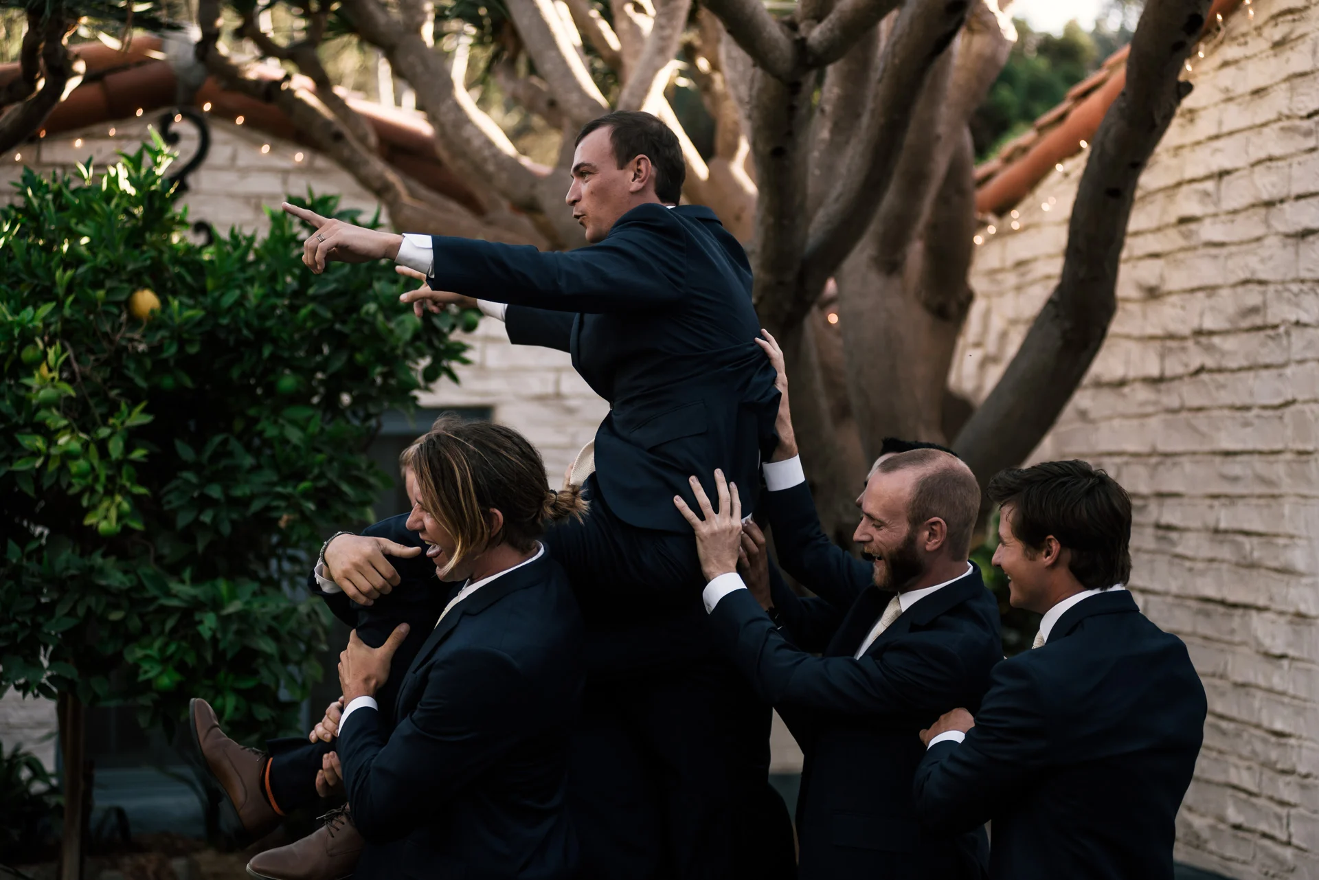 Drew and Christina's charming wedding at the Historic Leo Carril