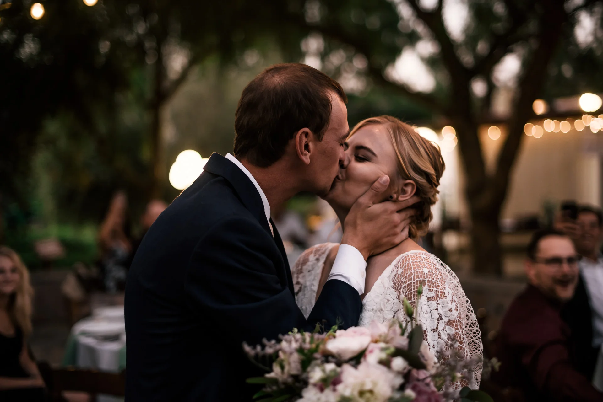 Drew and Christina's charming wedding at the Historic Leo Carril