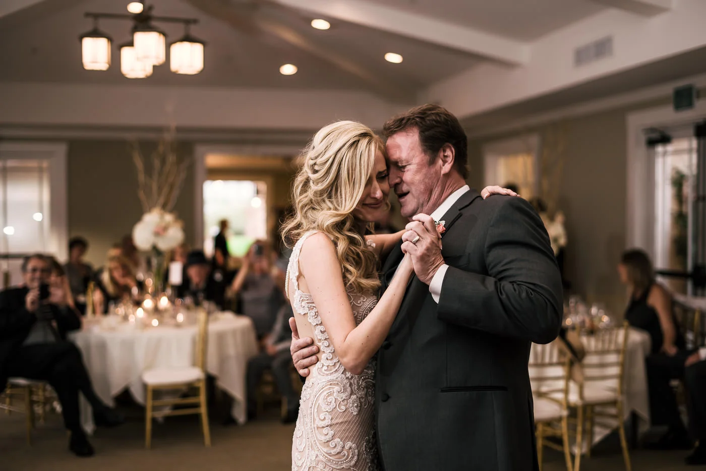 Carol Ann and John's romantic Twin Oaks golf course wedding.