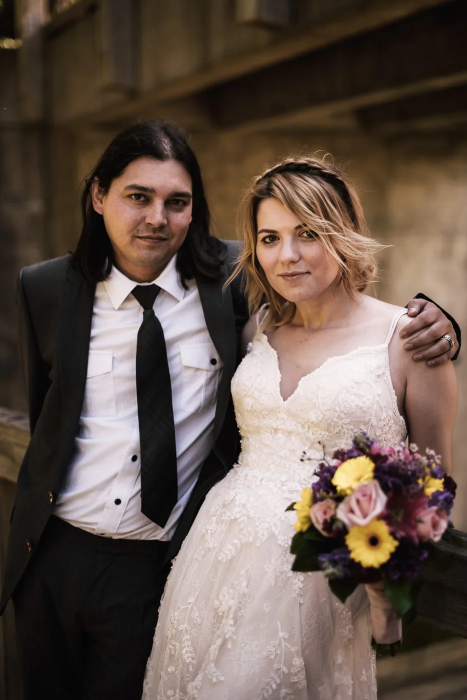 Bride and groom elope to Big Sur for a stunning photo session.