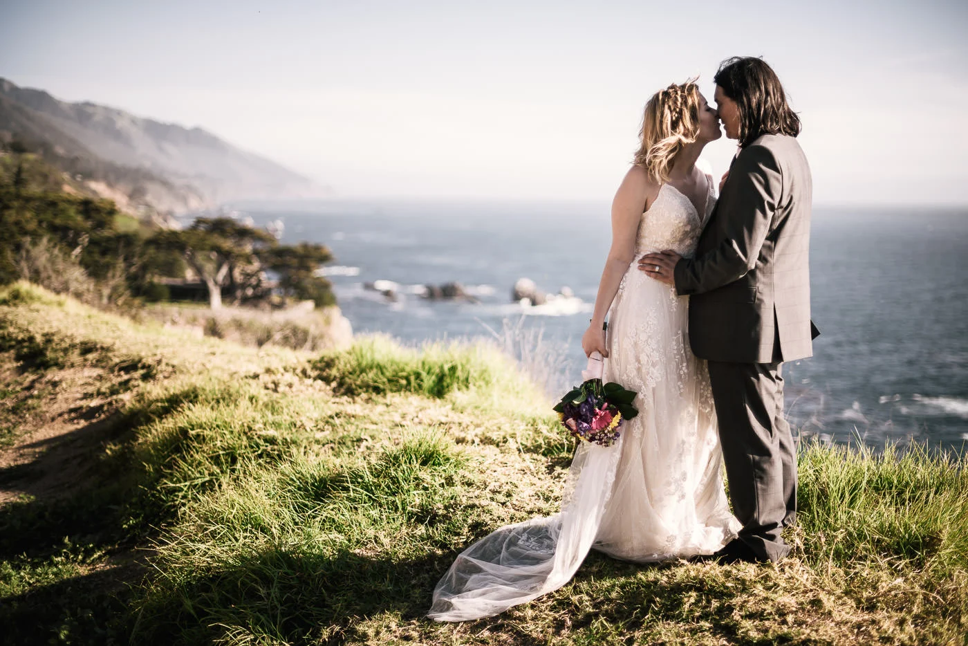 Wedding photographer near Big Sur California.