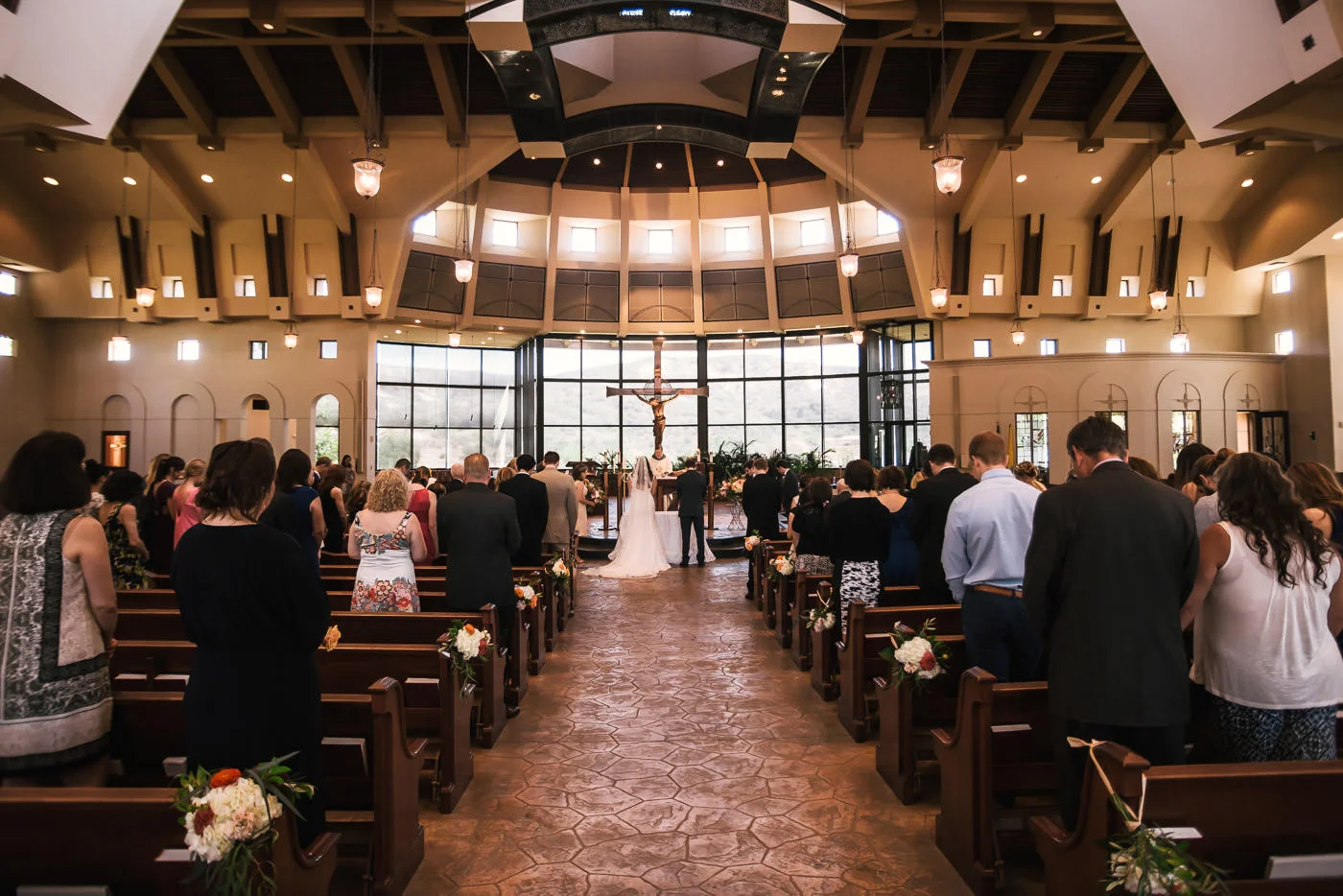 St Therese Carmel Church marriage ceremony.