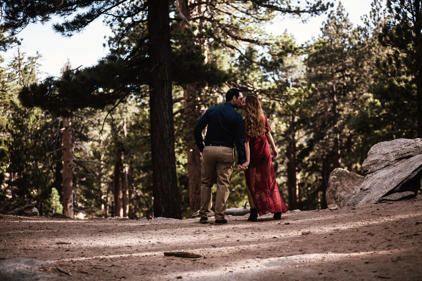 Adventurous enagement photographer in southern California.