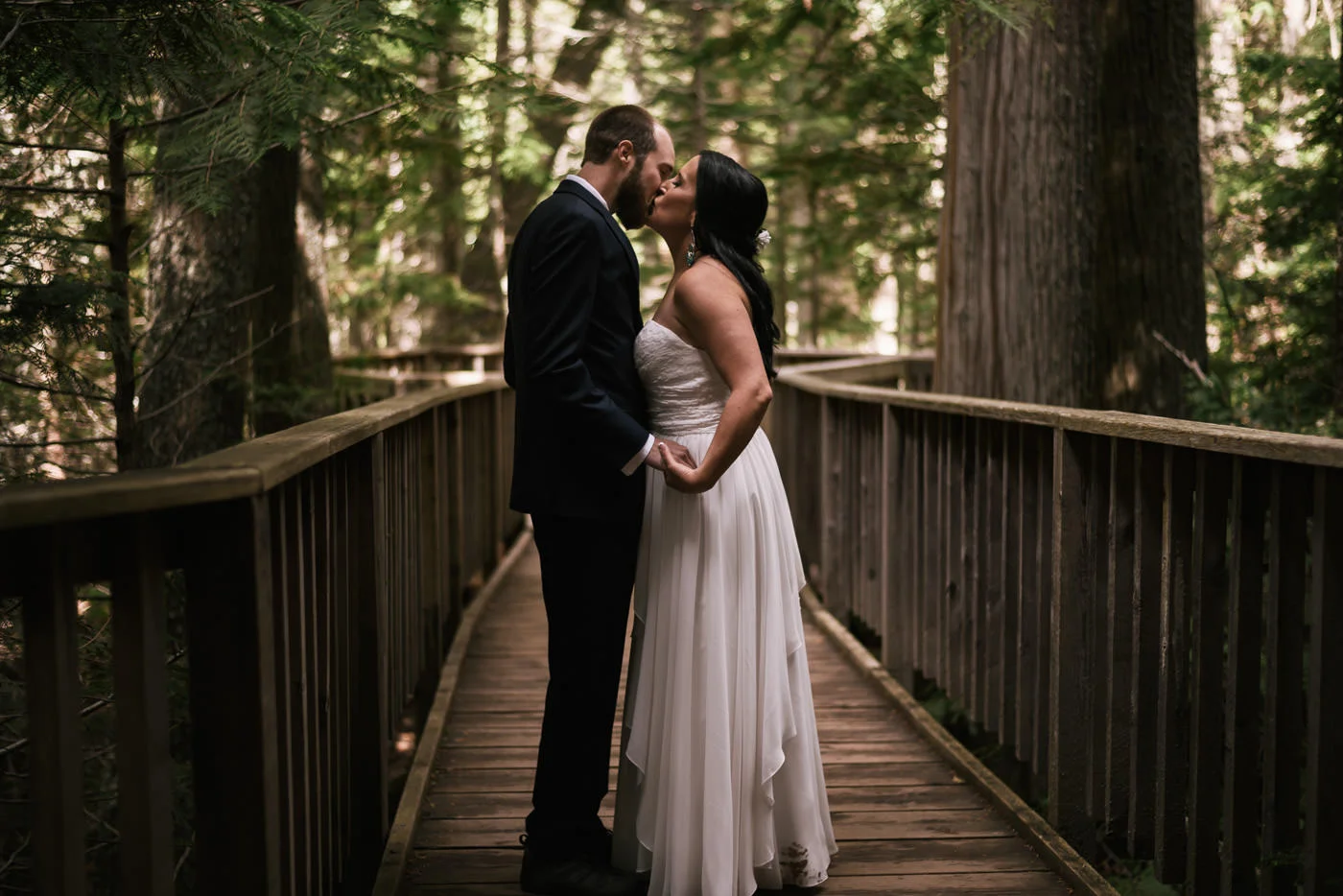 West Glacier elopement photographer.