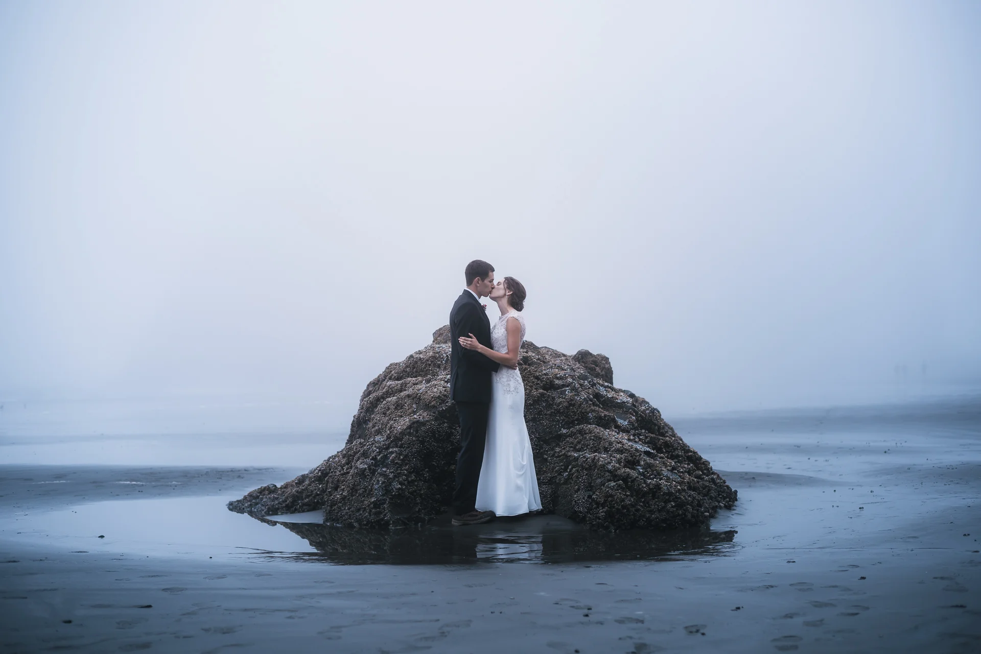 Ruby Beach elopement photographer in Washington.