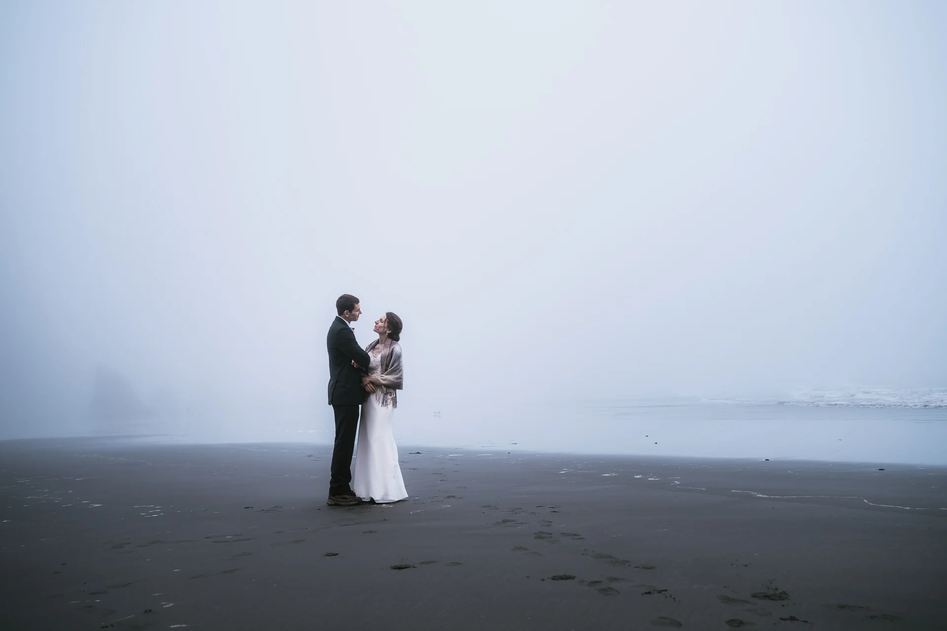 Ruby Beach adventure elopement session.