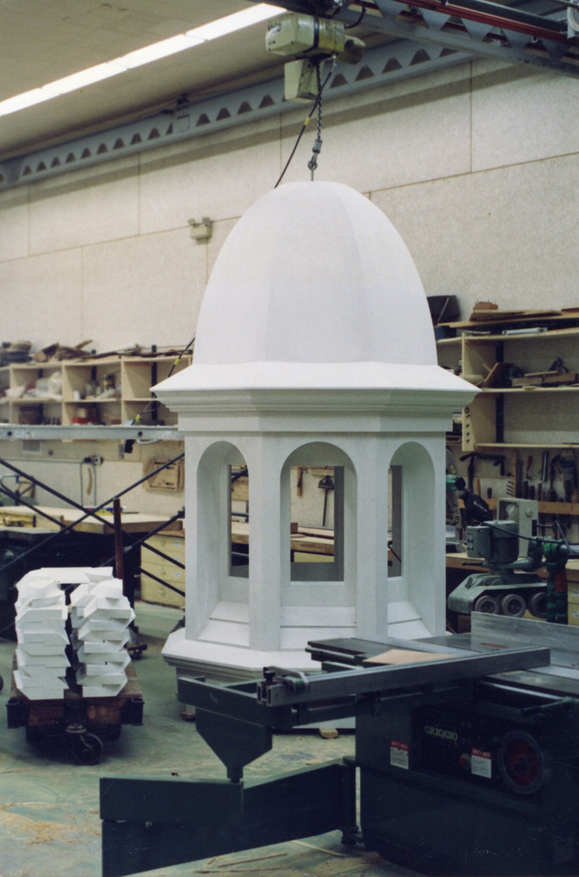 Copper clad cupola and dome