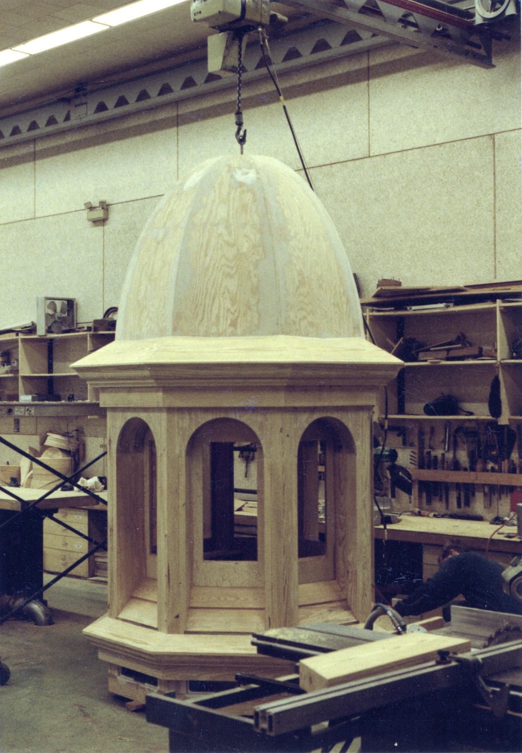 Copper clad cupola and dome