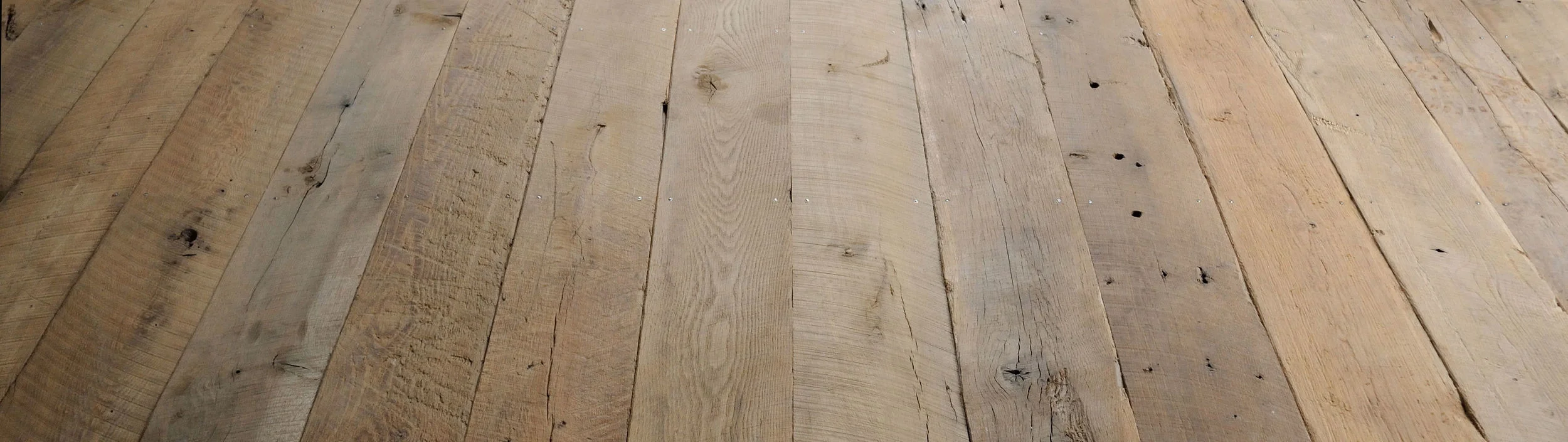 Original Face Antique White Oak Plank Floor
